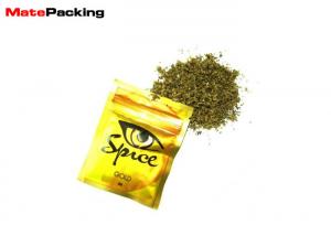 China Puerto Rico Cigar Zippered Tobacco Pouch , Food Packaging Chewing Tobacco Pouches wholesale