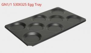 China Foodservice Combi Oven Gastronorm GN 1/1 Nonstick Aluminum Egg Baking Tray 530x325mm wholesale