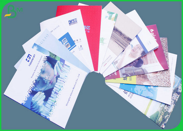 FSC Certified Silk C1S Paper  For Making Advertising Brochure Or Birthday Card