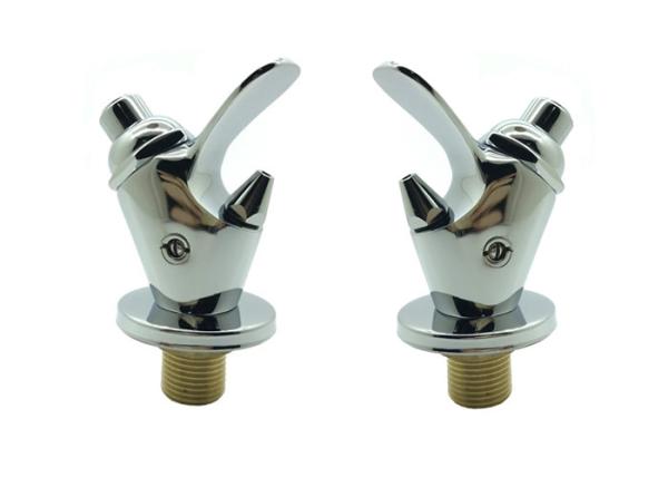 Push Button Drinking Fountain Bubbler Faucet , Public Water Fountain Bubbler