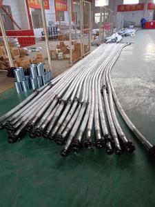 China 1 5000psi Armored Drilling Hose With 304 Stainless Cover Hammer Union Connection wholesale