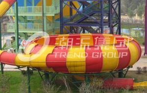 China Outdoor Fiberglass Water Slide Games for One Person Per Time , Adult Used in Giant Water Park on sale