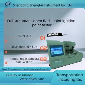 China Flash and Fire Points by Cleveland Open Cup Tester ASTM D92  lubrication oil flash point tester on sale