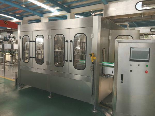 2000BPH Beverage Wash Filling Capping Automatic Bottle Filling Machine 2.2kw