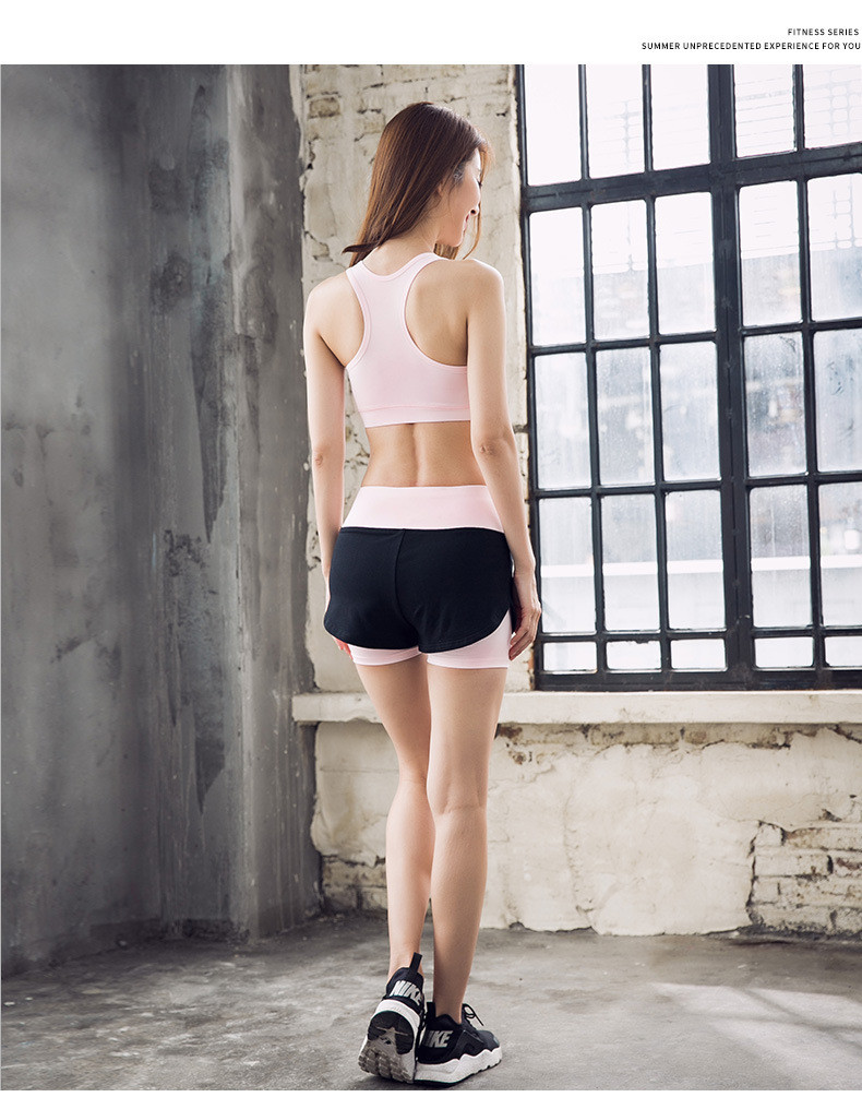 CPG Global 2017 Spring Summer Women's Raceback Sexy Breathable Pink Grey Sport Bra Yoga Workout Fitness Top W148