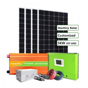 China 5kw 	Solar Energy System Monocrystalline Silicon Solar Panel For Home Roof Mounting wholesale