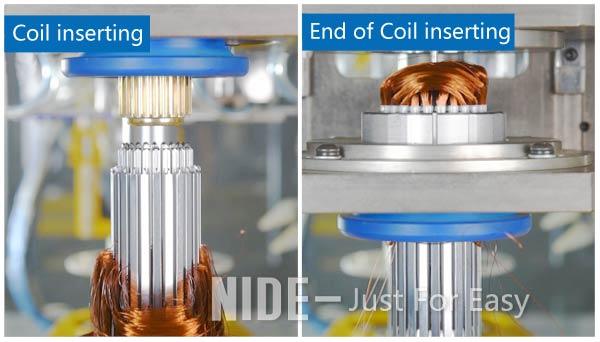 stator coil inserter winding embedding machine