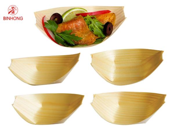 Quality Smooth Surface 15cm Sushi Boat Tray For Kitchen for sale