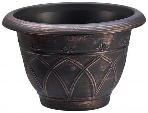 China Roman Plastic Flower Pot,Gold/Copper/Silver Color,PP material,Plastic Flower Pot wholesale