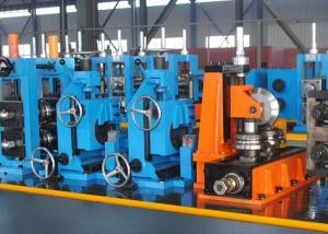 China HG 76 Mm Blue High Precision Steel Welded Pipe Mill Making Machine Tube Mill Machine wholesale