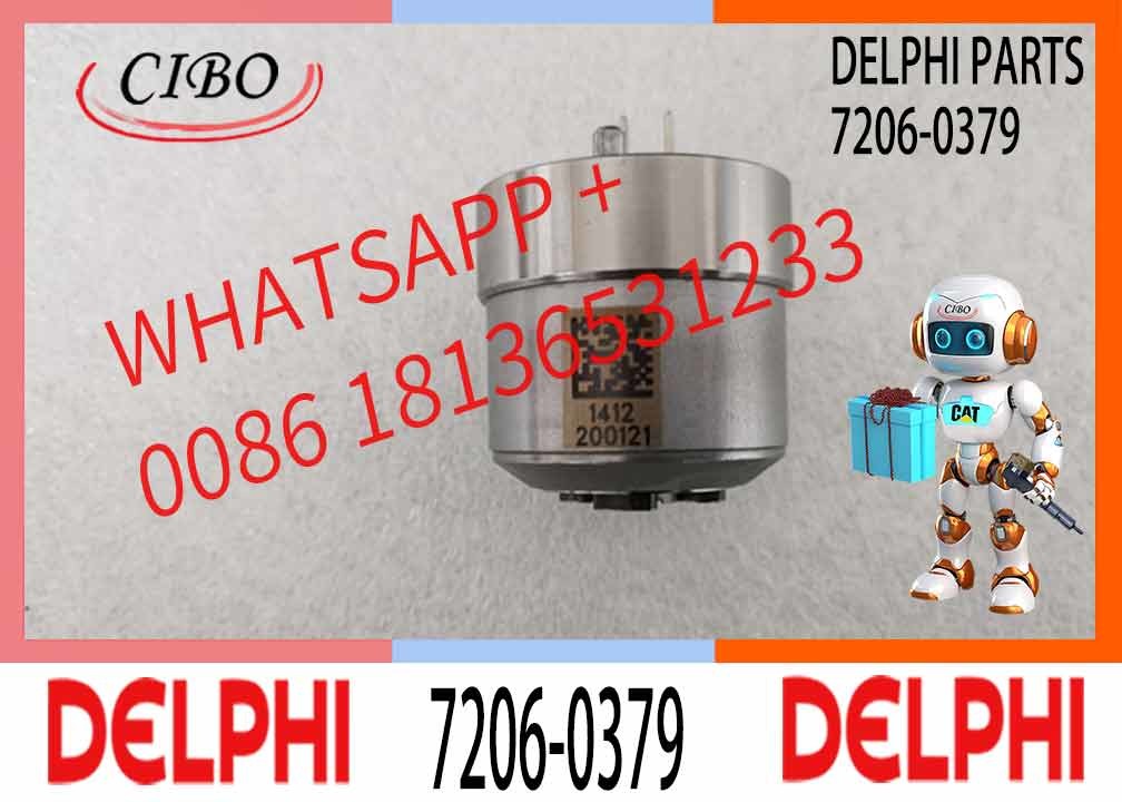 Actuator Valve Part No. 7206-0379 For VOL-VO Ec360/Ec460LC Excavator Injector Assembly 20440388 BEBE4C01101