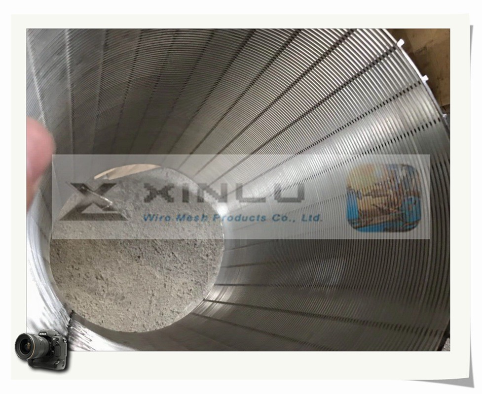 ARCHITECTURAL SCREENS / WEDGE WIRE SCREEN CYLINDER / STAINLESS STEEL FILTER CYLINDRICAL FROM XINLU WIRE MESH FACTORY