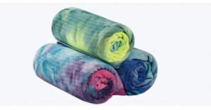 China Sweat Absorbing Printed Yoga Mat Towel Anti-slip Yoga Mat Pad Cover Non Slip Fitness Gymnastics Mats Towels on sale