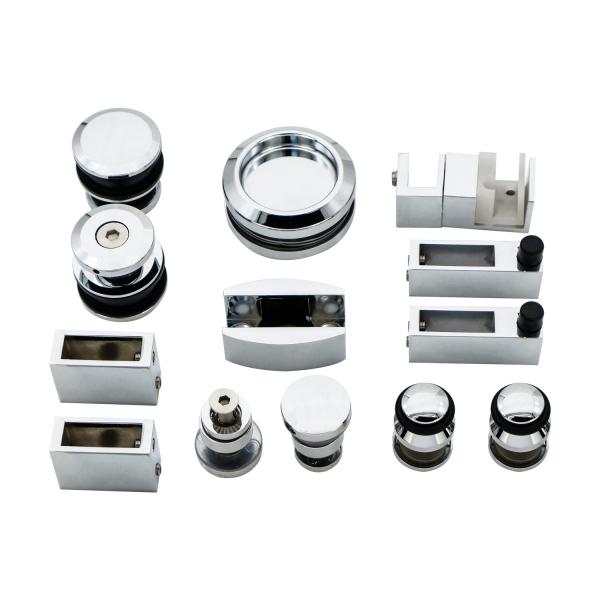 30*10 Bar Sliding Door Fittings with Zinc Alloy/Stainless Steel 304 Body