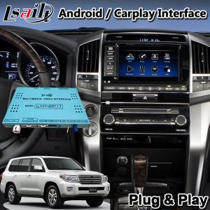 China Lsailt Android Interface GPS Navigation Box for Toyota Land Cruiser 200 V8 LC200 2012-2015 on sale