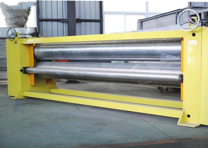 Felt Non Woven Fabric Manufacturing Machine Two Roller Ironing Heat Treatment