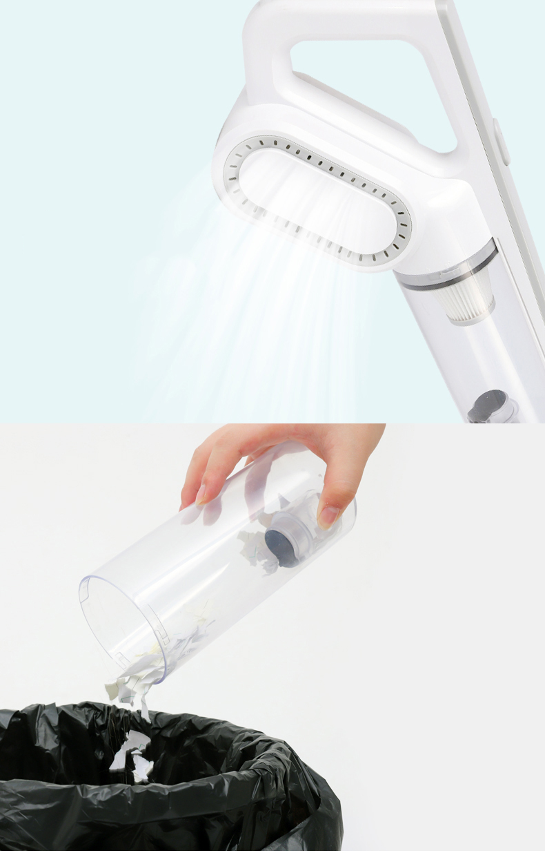 Installation HAND HELD Household Dust Removal 0.8L Capacity Handy Vacuum Cleaner