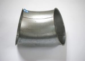 China 45 Degree Galvanized Elbow Malleable Iron Pipe Fittings  Made Dust Collector Ducting wholesale