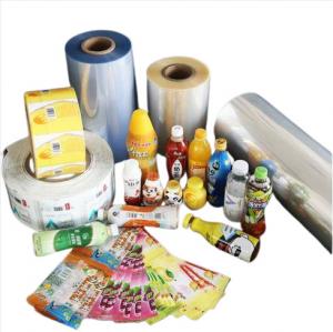 China Custom Printed Shrink Wrap Film 50mm-1200mm PVC Wrapping Roll wholesale