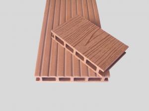 China 2.9m 148mm WPC Composite Decking 140mm Hollow WPC Composite Deck Boards Antislip wholesale