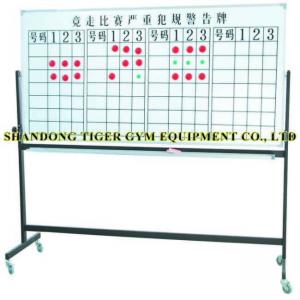 China Track and Field Equipment Foul Bulletin Board for Walking Race on sale