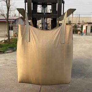 China 1000kg 2200LBS FIBC Jumbo Bags Heavy Duty Big Ton Bulk Container on sale