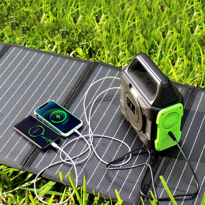 Ac/dc Outlets Backup Lithium Battery Home Energy Storage Power Supply Outdoor Portable