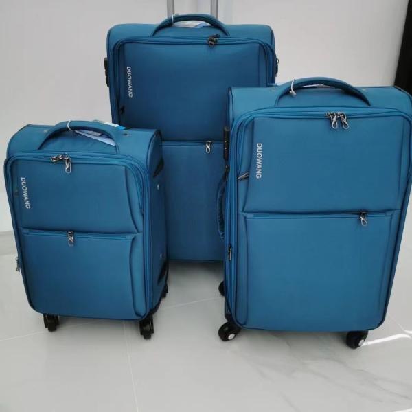 Fabric Cloth Trolley Case, Soft Suitcase,Zipper, Canvas Suitcase, Female