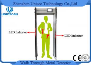 Security System 33 Zones Metal Detector Body Scanner For Exhibition Center