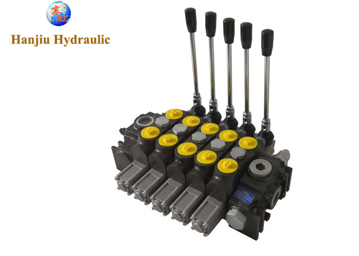 Speed 140 L/Min Directional Control Valve For Garbage Truck , Loader , Motor Vehicle