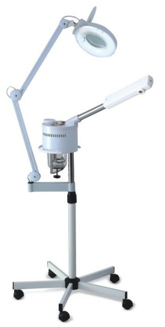 WT-9751 Facial Steamer and Mangivier Lens 2 in 1 beauty machine Beauty Salon Instrument