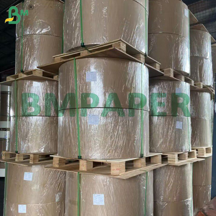 190g Bowl Paper 100 % Virgin Wood Pulp Custom Coated For Paper Bowl