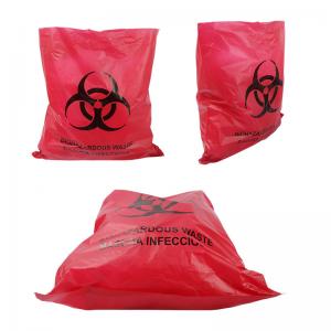 China Disposable 121 Degree Autoclavable Plastic Bags For Medical Waste on sale