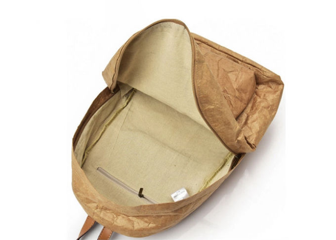 Hiking Waterproof Foldable Backpack Reusable Washable Tyvek Paper Bag