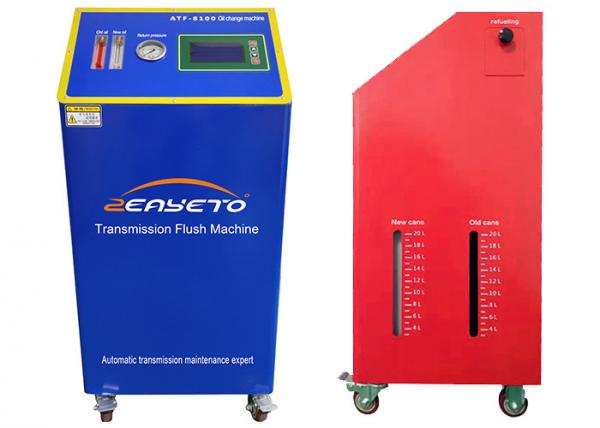 Quality Atf Oil Change Machine Exchange In A Short Time 150W Power Red Blue Color for sale