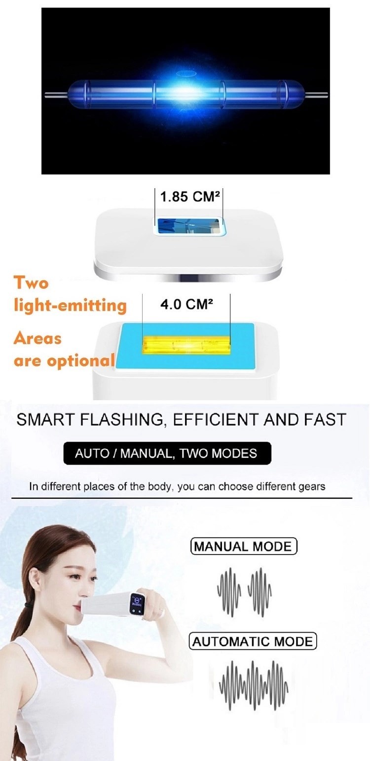 4cm2 Ice Cool IPL Hair Removal