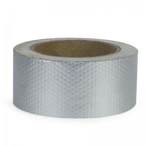 China Coated Duct Waterproof Aluminium Foil Tape For Fix Pipeline Roofing Repair wholesale