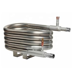 China Customized Coaxial Coil Heat Exchanger With Titanium Twisted Smooth Tube wholesale