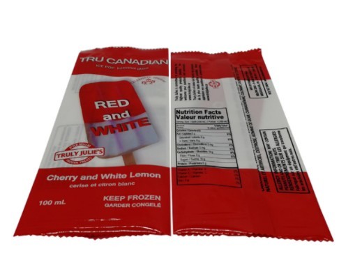 High quality custom printed Heat Seal clear PE popsicle plastic bag