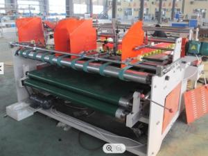 China 4 6 Corners Carton Folder Gluer Machine 170*420mm Box Glue Machine wholesale