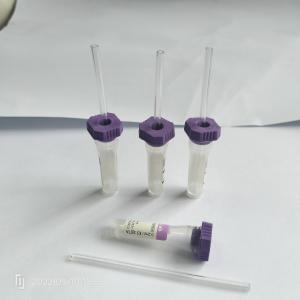 China Capillary EDTA Micro Blood Collection Tube 0.25ml-1ml Purple  Cap Vacutainer on sale