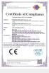 Shenzhen Redsun Electronics Co., Ltd Certifications