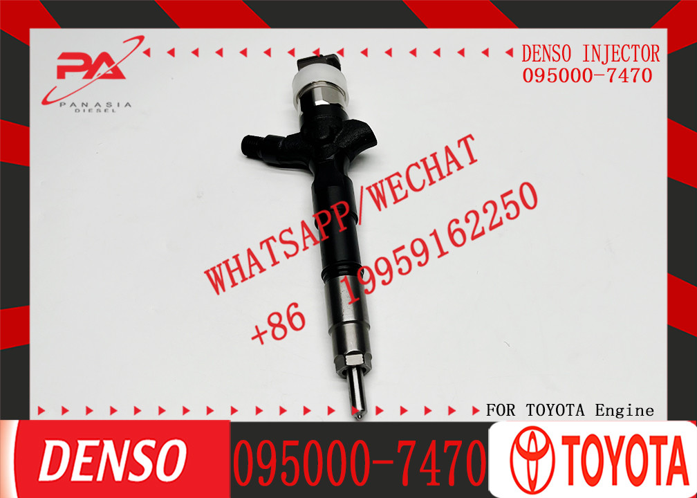 Diesel Engine Spare Parts 095000-7470 23670-51031 Common Rail Injector 095000-9780 for Toyota Land Cruiser 200 V8 1VD-FTV Engine