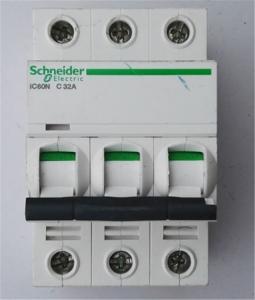 China Schneider Acti 9 IC60N 3 Pole Circuit Breaker / MCB 1p 2p 3p 4p Micro Circuit Breaker on sale