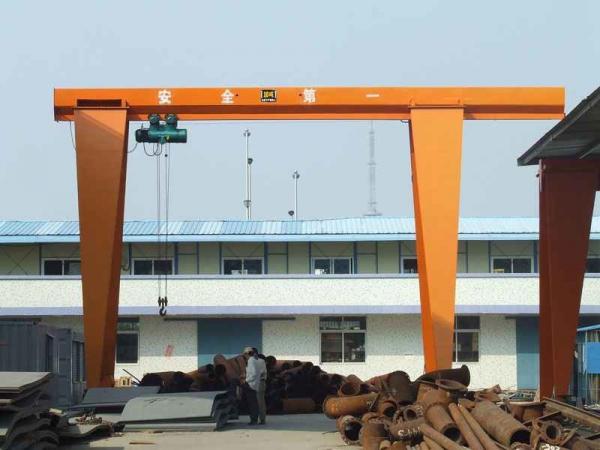 Quality YUANTAI 3 ton to 16 ton MH Model Electric hoist single girder boxed gantry crane for sale