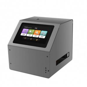 China Smart Static Desktop Bottle Batch Coding Machine With Touch Screen wholesale