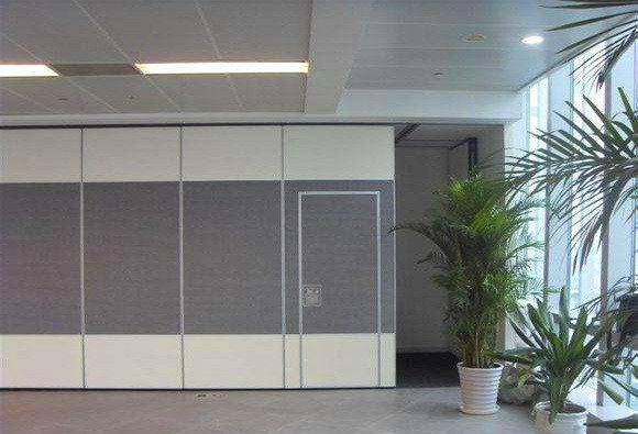 Ballroom Acoustic Wall Partition Wedding Room Divider Screen With Muti Direction Wheels