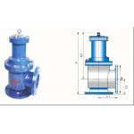 China L Shaped Cup Pressure Regulator Valve 400mm Durable Sealing Performance for sale