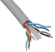 China 23AWG BC UTP Lan Cable HDPE CAT6 PE Insulation Cat6 Network Cable on sale