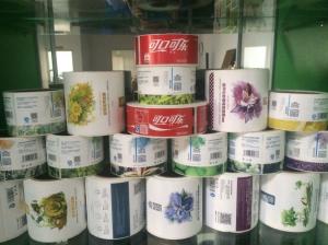 China Sticker Labelling Machine Use Roll Sticker Labels For Printing , Eco - Friendly wholesale
